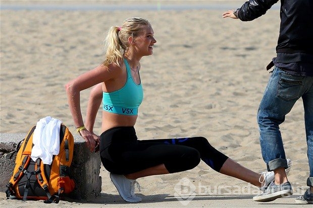 Elsa Hosk nefes kesti!