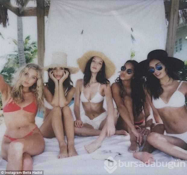 Elsa Hosk nefes kesti!