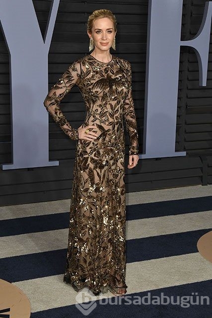2018 Vanity Fair Oscar Partisi: En iyi giyinenler
