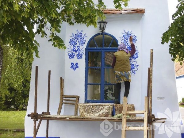 Yaşadıkları yere güzellik katan kadınlar

