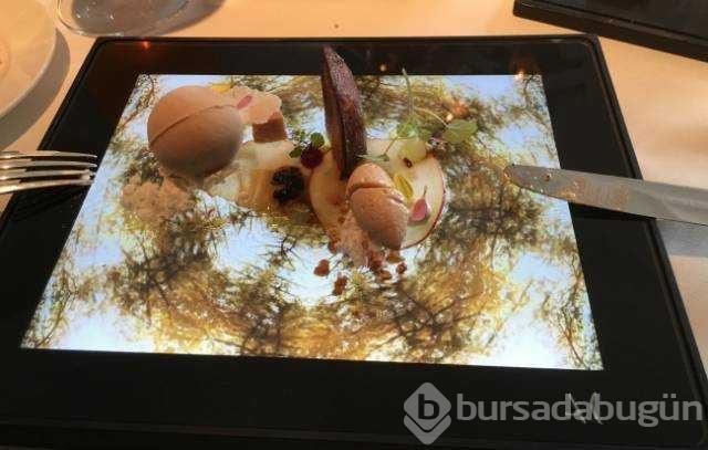 Sanat eserine dönüşen yemekler