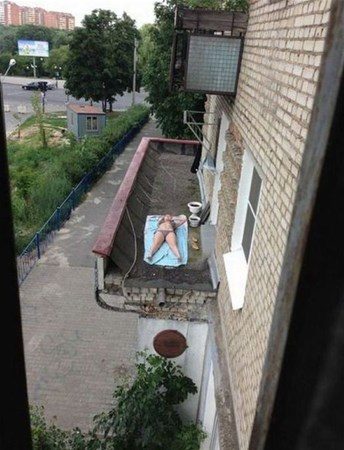Rusya'nın çılgın balkonları