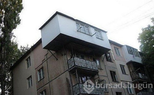 Rusya'nın çılgın balkonları