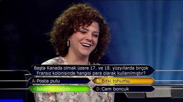 Kim Milyoner Olmak İster'de ilginç sorular
