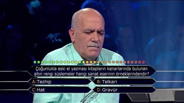Kim Milyoner Olmak İster'de ilginç sorular
