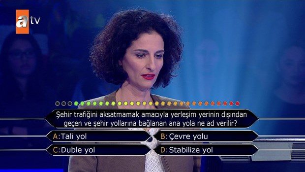 Kim Milyoner Olmak İster'de ilginç sorular
