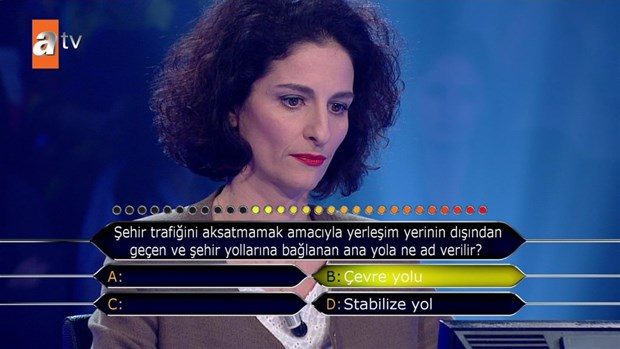 Kim Milyoner Olmak İster'de ilginç sorular
