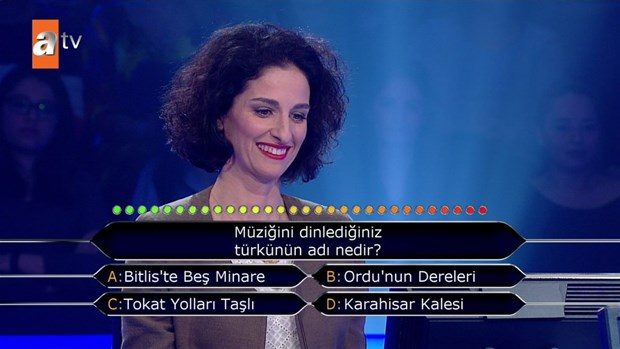 Kim Milyoner Olmak İster'de ilginç sorular
