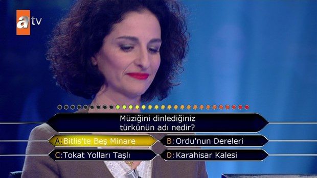 Kim Milyoner Olmak İster'de ilginç sorular
