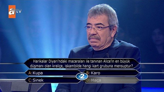 Kim Milyoner Olmak İster'de ilginç sorular
