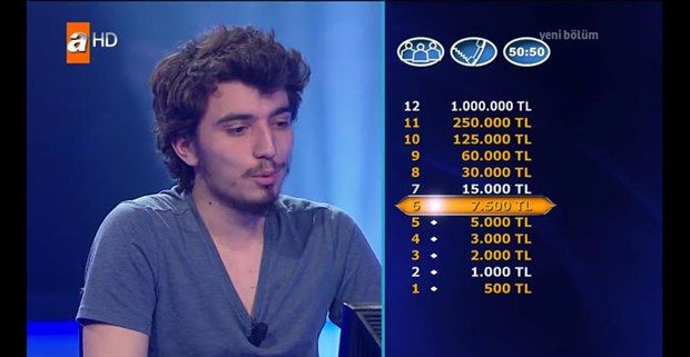 Kim Milyoner Olmak İster'de ilginç sorular
