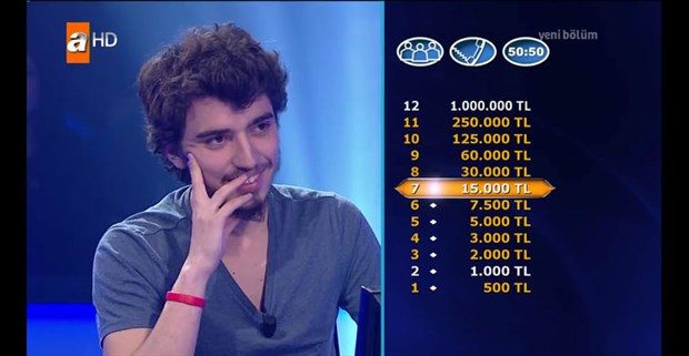 Kim Milyoner Olmak İster'de ilginç sorular
