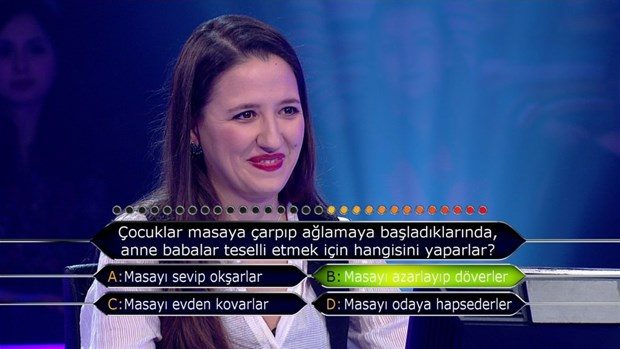 Kim Milyoner Olmak İster'de ilginç sorular
