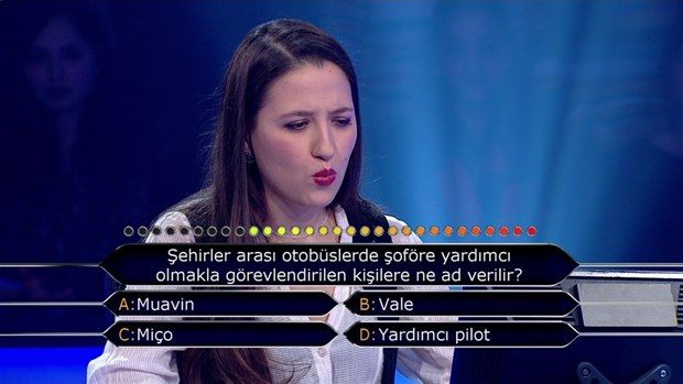 Kim Milyoner Olmak İster'de ilginç sorular
