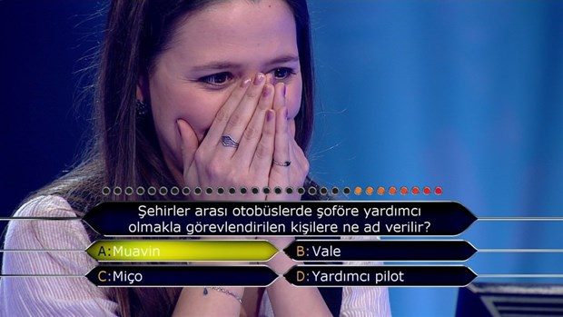 Kim Milyoner Olmak İster'de ilginç sorular
