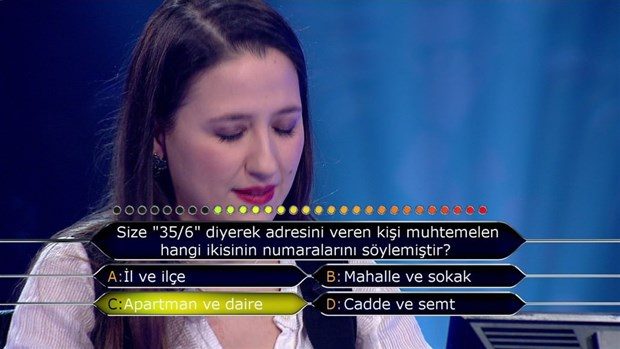 Kim Milyoner Olmak İster'de ilginç sorular
