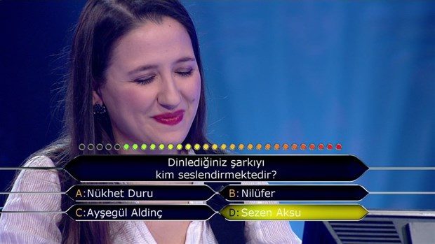 Kim Milyoner Olmak İster'de ilginç sorular
