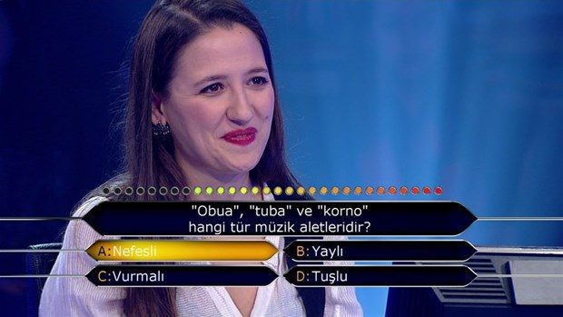 Kim Milyoner Olmak İster'de ilginç sorular
