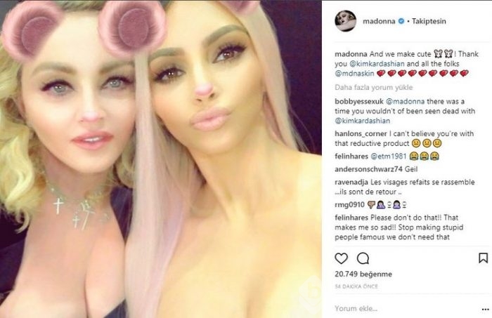 Ünlülerin Instagram paylaşımları (07.03.2018)
