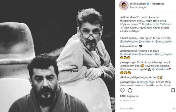 Ünlülerin Instagram paylaşımları (07.03.2018)
