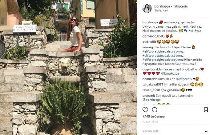 Ünlülerin Instagram paylaşımları (07.03.2018)
