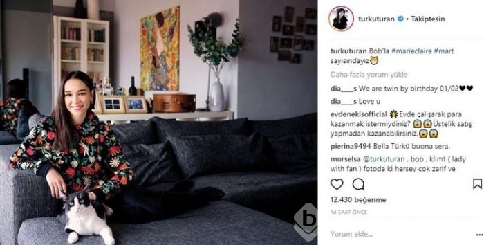 Ünlülerin Instagram paylaşımları (07.03.2018)
