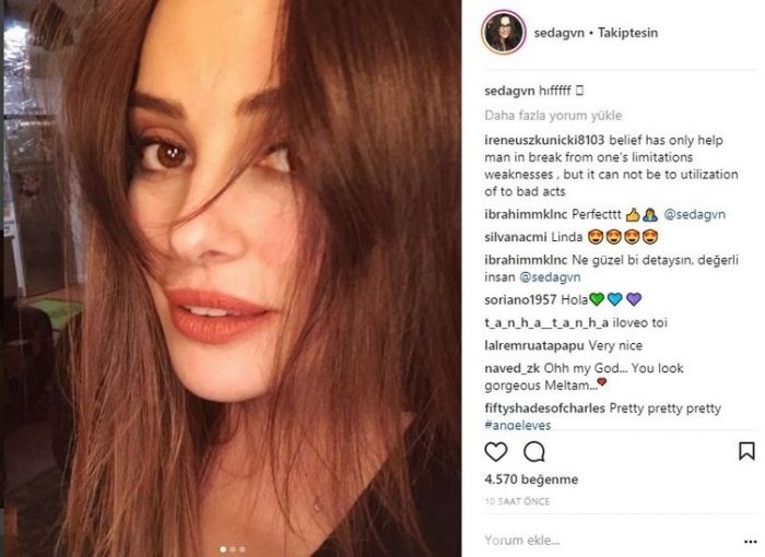 Ünlülerin Instagram paylaşımları (07.03.2018)
