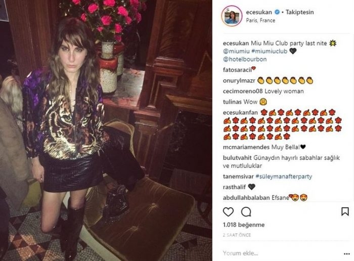 Ünlülerin Instagram paylaşımları (07.03.2018)
