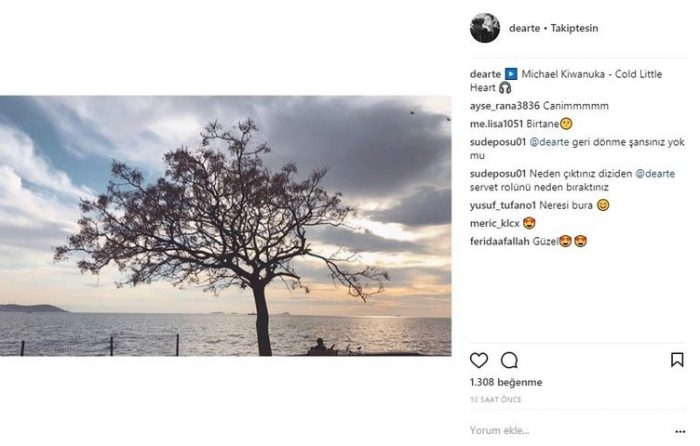 Ünlülerin Instagram paylaşımları (07.03.2018)
