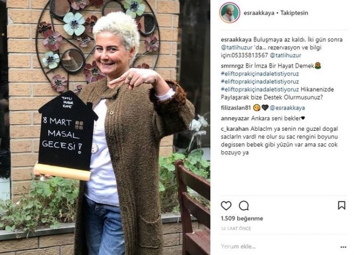 Ünlülerin Instagram paylaşımları (07.03.2018)
