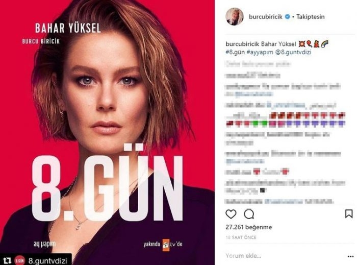 Ünlülerin Instagram paylaşımları (07.03.2018)
