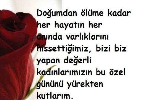 8 Mart 2018 Kadınlar Günü kutlama mesajları!