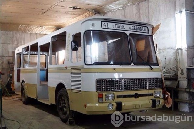 Otobüsten şaheser yarattılar!