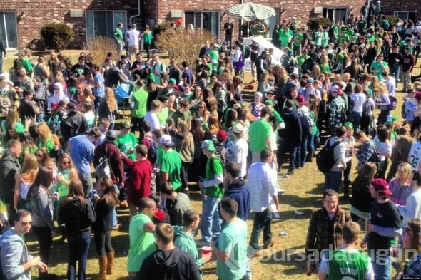 İrlanda'nın St. Patrick's Day Festivali'nden renkli anlar