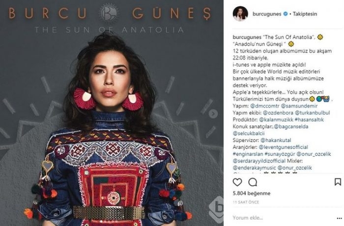 Ünlülerin instagram paylaşımları