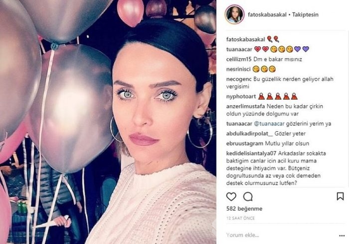 Ünlülerin instagram paylaşımları
