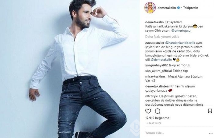 Ünlülerin instagram paylaşımları