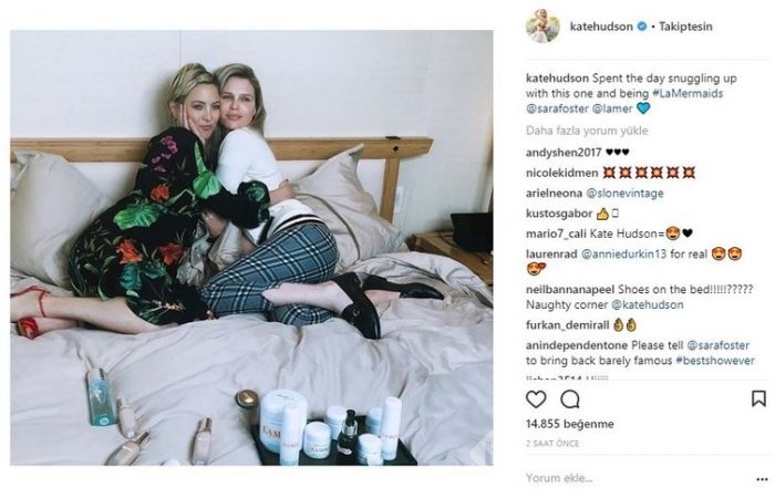 Ünlülerin instagram paylaşımları