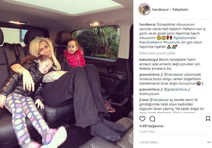 Ünlülerin instagram paylaşımları