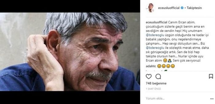 Ünlülerin instagram paylaşımları