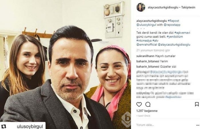 Ünlülerin instagram paylaşımları