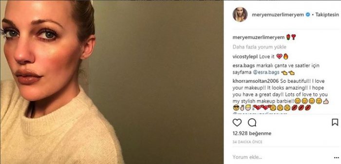 Ünlülerin instagram paylaşımları