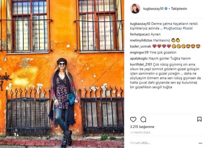 Ünlülerin instagram paylaşımları