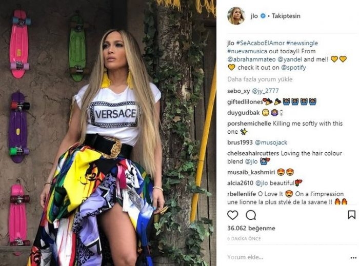 Ünlülerin instagram paylaşımları