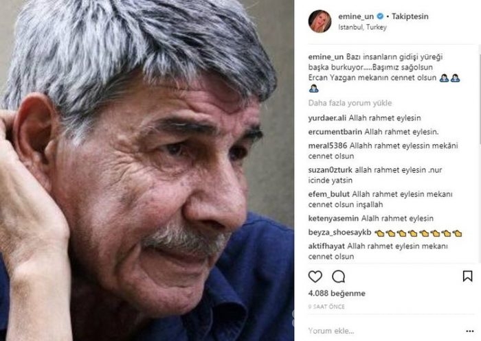 Ünlülerin instagram paylaşımları