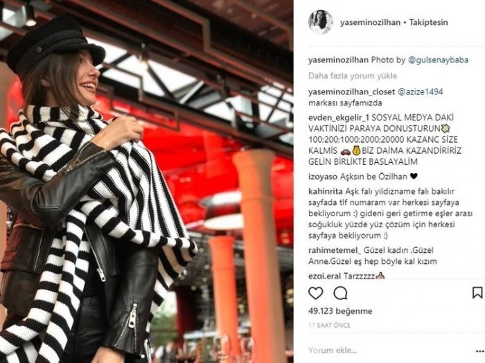 Ünlülerin instagram paylaşımları