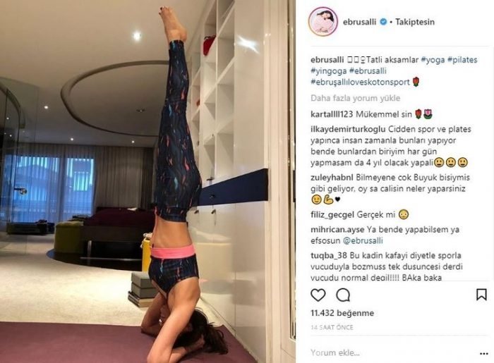 Ünlülerin instagram paylaşımları