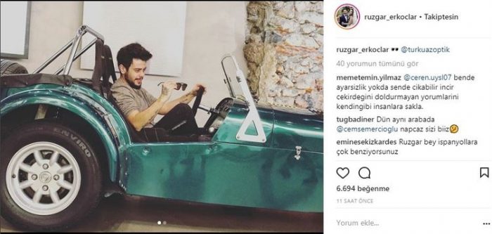 Ünlülerin instagram paylaşımları