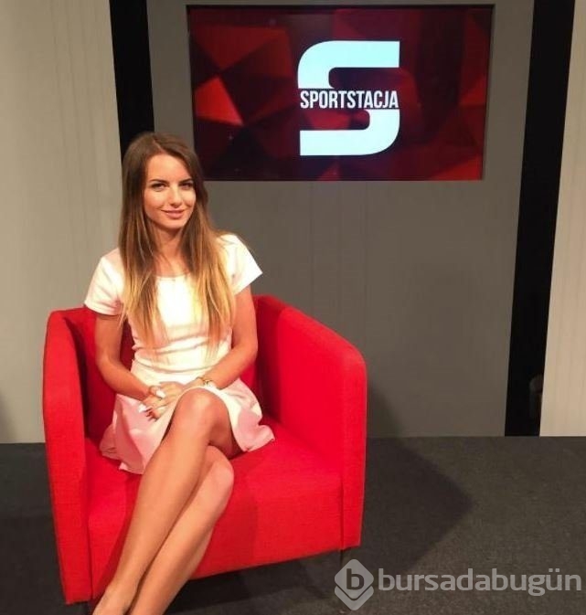 Sosyal medyayı güzelliği ile büyüleyen hakem:Karolina Bojar