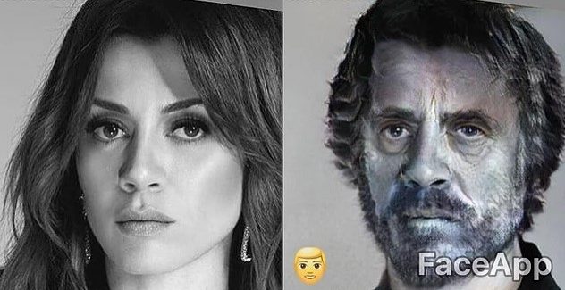 Faceapp uygulamasıyla kadın ünlüler erkek olursa!